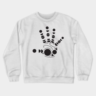 Geometric Hand Crewneck Sweatshirt